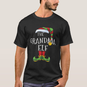 Die Oma-Elf-Familie passt Weihnachts-Funny Pa T-Shirt