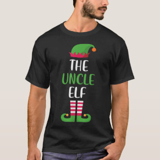 Die Onkel Elf Familie passt Weihnachten T-Shirt