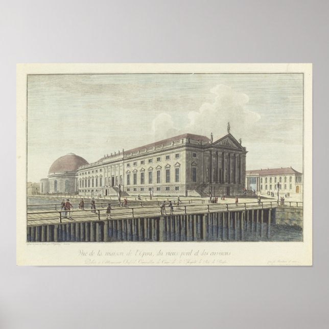 Die Oper, Berlin Poster (Vorne)