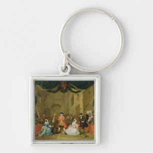 Die Oper des Bettlers, Szene III, Tat XI, 1729 (Ö Schlüsselanhänger
