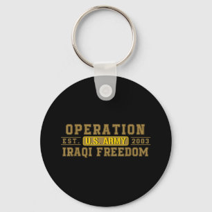 Die Operation "Freiheit des Irak für einen Veteran Schlüsselanhänger