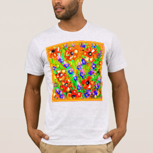"Die orangen Blume" Niedliche Malerei. Jetzt kaufe T-Shirt