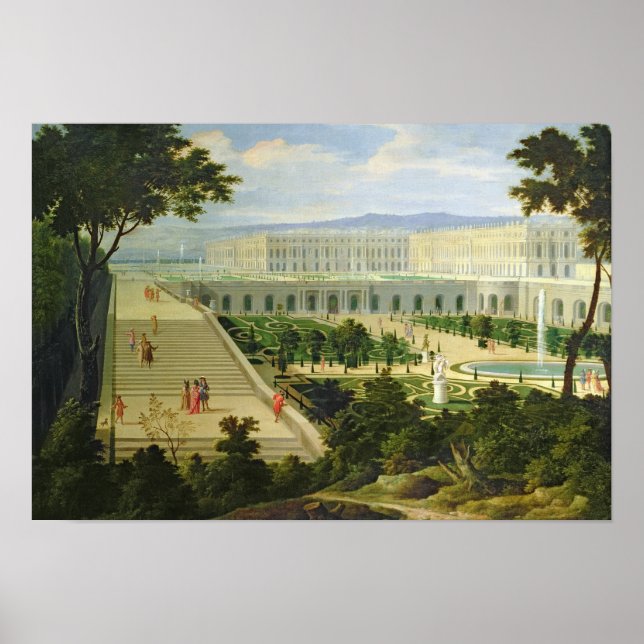 Die Orangerie im Schloss von Versailles Poster (Vorne)