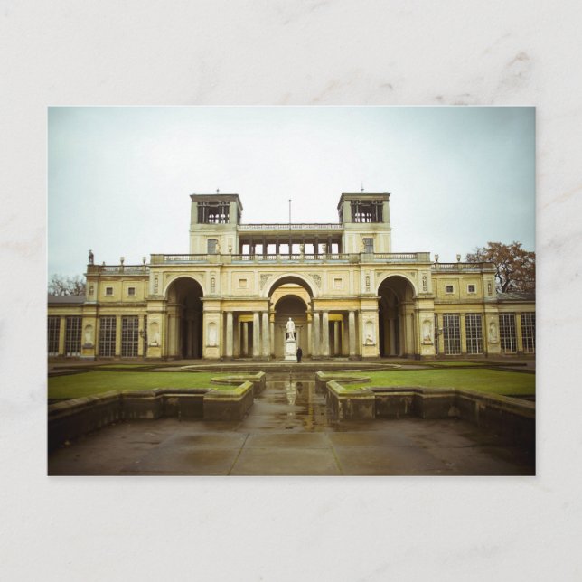 Die Orangerie Postkarte (Vorderseite)