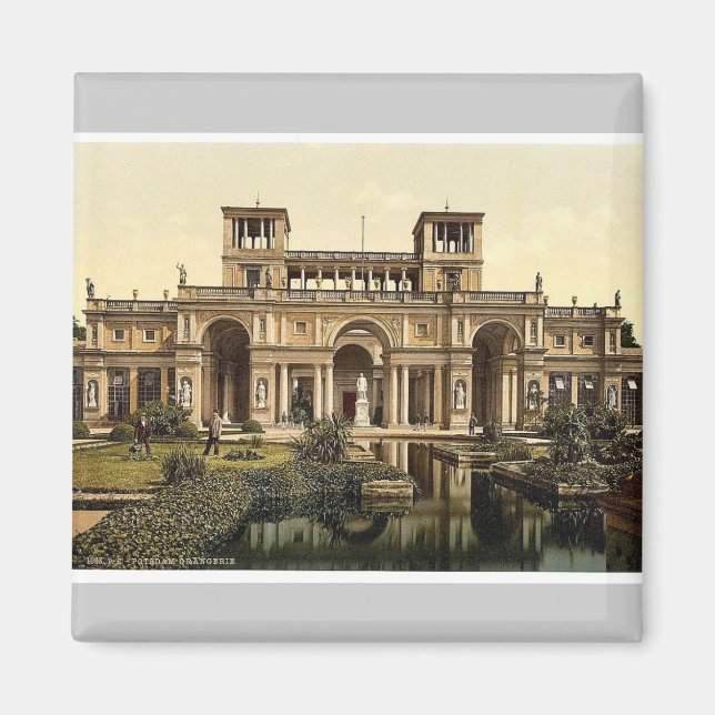 Die Orangerie, Potsdam, Berlin, Deutschland großar Magnet (Vorne)