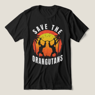 Die Orangutanen gerettet Tri-Blend Shirt