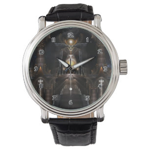 Die Orb von Acrellis Fraktal-Kunst-Armbanduhr Armbanduhr