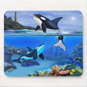 Die Orca-Familie Mousepad