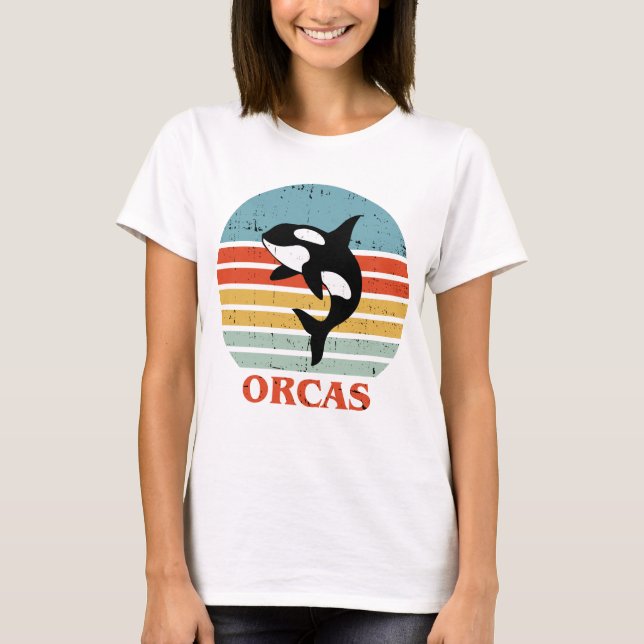 Die Orcas Gerettet T-Shirt (Vorderseite)
