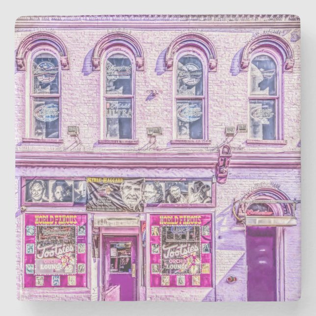 Die Orchideen-Aufenthaltsraum-Stein-Untersetzer Steinuntersetzer (Vorderseite)