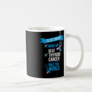 Die Ordnung der Welt über Schilddrüsenkrebs geweck Kaffeetasse