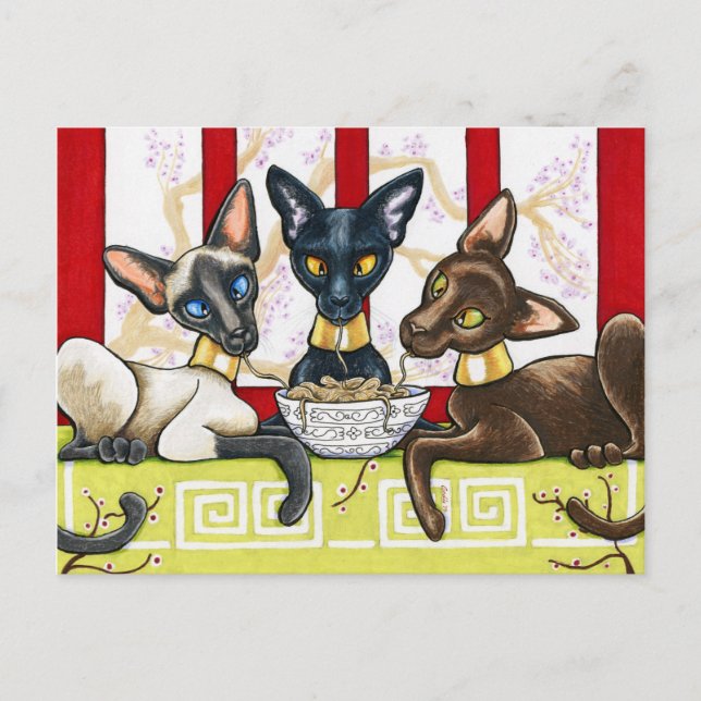 Die Orientale Postkarte (Vorderseite)