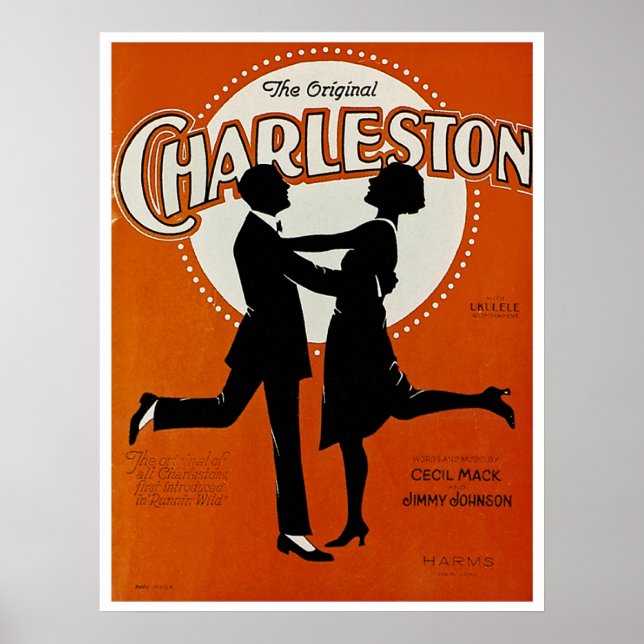 Die originelle Charleston Poster (Vorne)