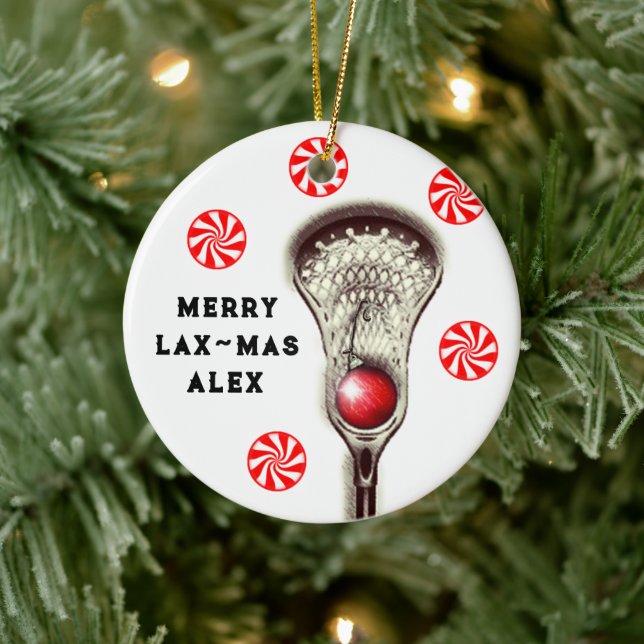 Die originellen Merry-Lax-mas Keramik Ornament (Baum)