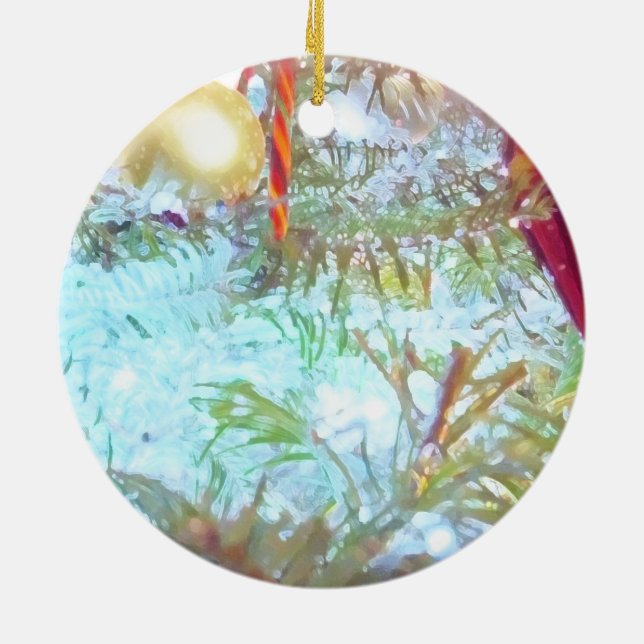 Die Ornamente der Feiertage im Licht (Hinten)