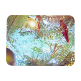 Die Ornamente der Feiertage im Licht Magnet