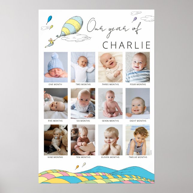 Die Orte, an die du gehen wirst! | Kinderkollektio Poster (Vorne)