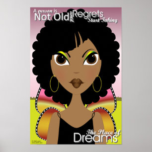 Die Orte der Träume Kunst drucken Poster