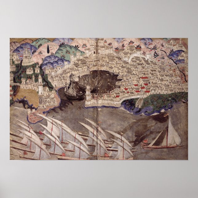 Die osmanische Flotte Poster (Vorne)