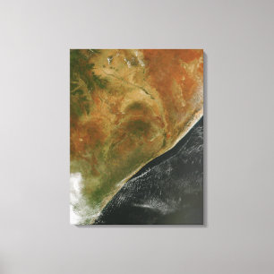 Die ostafrikanischen Nationen Leinwanddruck