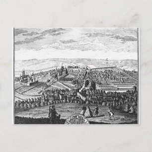 Die Ostaussicht der Stadt Winchester Postkarte