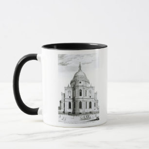 Die Ostaussicht von St Paul Kathedrale Tasse