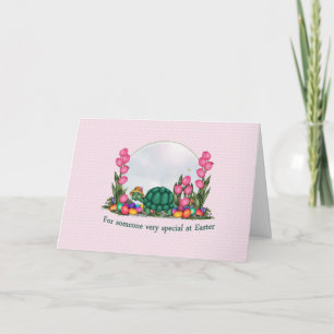 Die Osterschildkröte-Karte Feiertagskarte