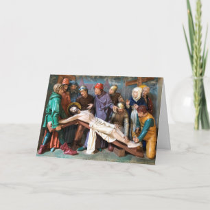 Die Osterszene der Crucifiction. Karte