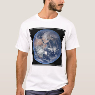 Die östliche Hemisphäre auf der Erde. T-Shirt