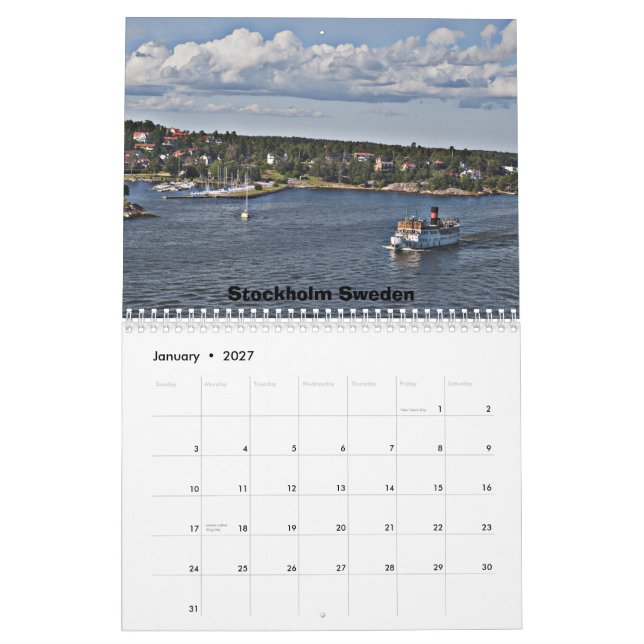 Die Ostsee Kalender (Jan 2027)