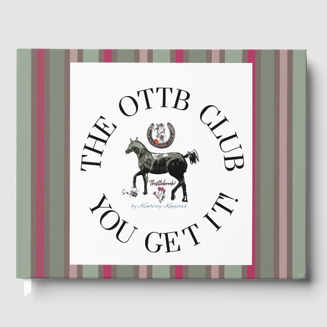 DIE OTTB CLUB-TAPESTRIE GÄSTEBUCH (Vorderseite)