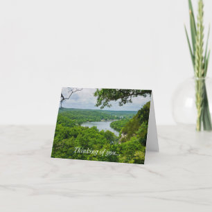 Die Ozarks denken Sie an Ihre Karte