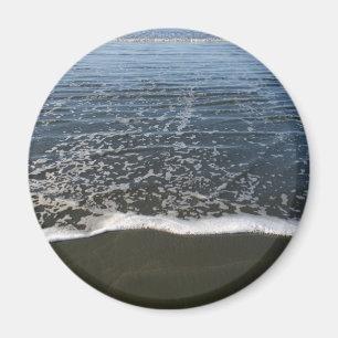 Die Ozeantide, die Ashore waschen Magnet