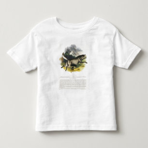 Die pädagogische Illustrations-PU des Wolfs (Cani Kleinkind T-shirt