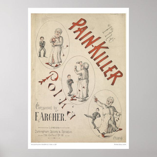 Die Pain Killer Polka Poster (Vorne)