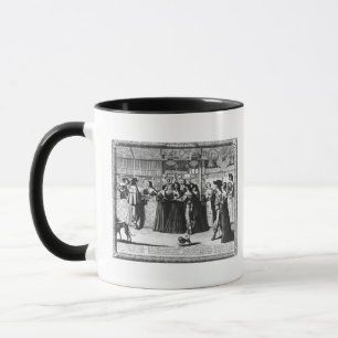 Die Palast-Galerie, graviert von Le Blond Tasse