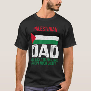 Die palästinensische Fahne der Vintagen palästinen T-Shirt