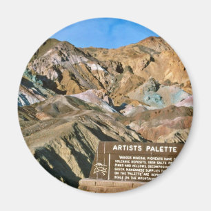 Die Palette des Künstlers Magnet