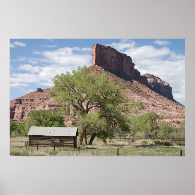 Die Palisade und die Pioneer-Kabine Poster (Vorne)