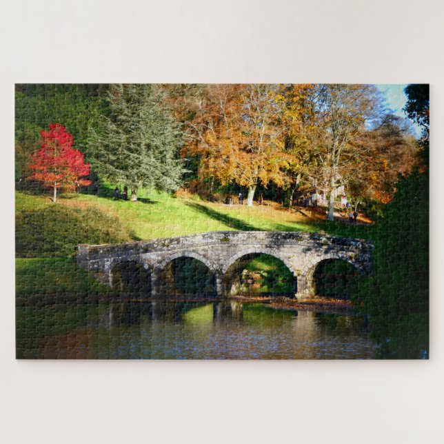 Die Palladianische Brücke. Puzzle (Horizontal)