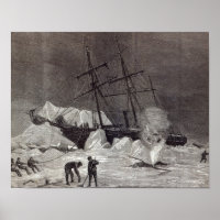 Die Pandora ist im Eis gefangen