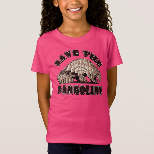 Die Pangoline gerettet T-Shirt (Vorderseite)
