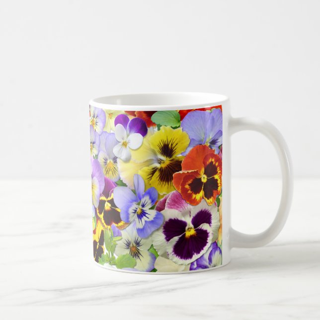 Die Pansy-Sammlung Kaffeetasse (Rechts)