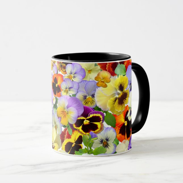Die Pansy-Sammlung Tasse (VorderseiteRechts)