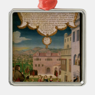 Die Parabel der klugen und dummen Jungfrauen Ornament Aus Metall