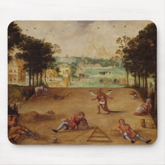 Die Parabel des Weizens und des Leergewichts, 1540 Mousepad (Vorne)