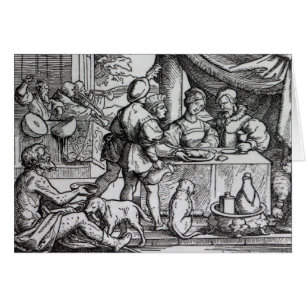 Die Parabel von Lazarus und von Tauchen