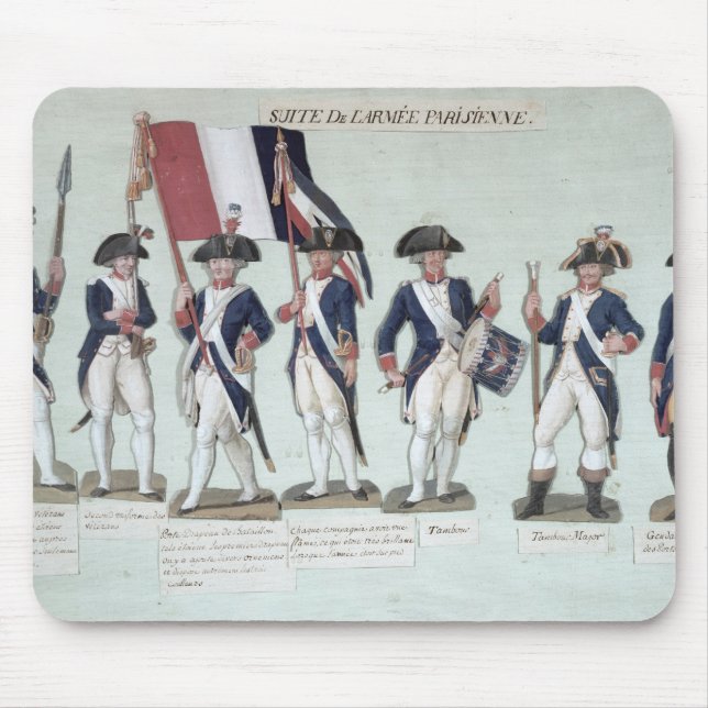 Die Pariser Armee während der Franzosen Mousepad (Vorne)