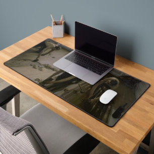 Die Parkettabschaber von Gustave Caillebotte Schreibtischunterlage