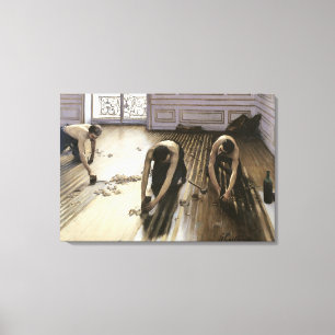 Die Parkettplaner, 1875 Leinwanddruck